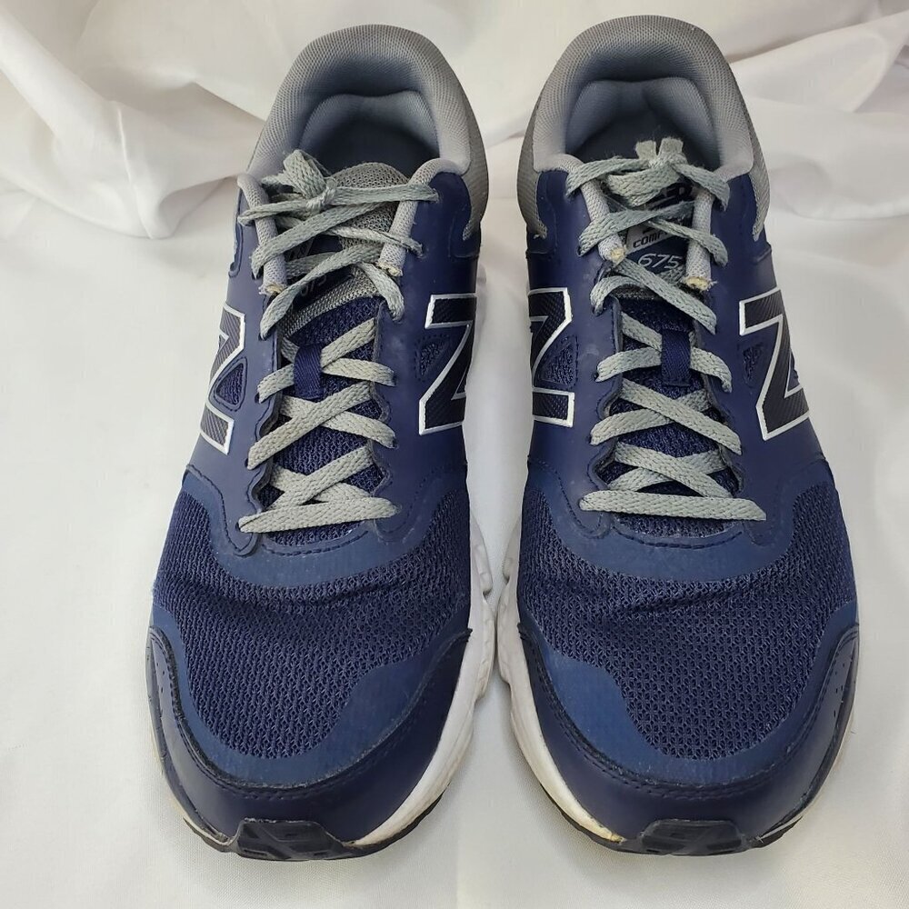 New Balance Mens 675 V3 Running Shoes Size 10.5 D Navy & Gray Acteva Midsole - Picture 7 of 10